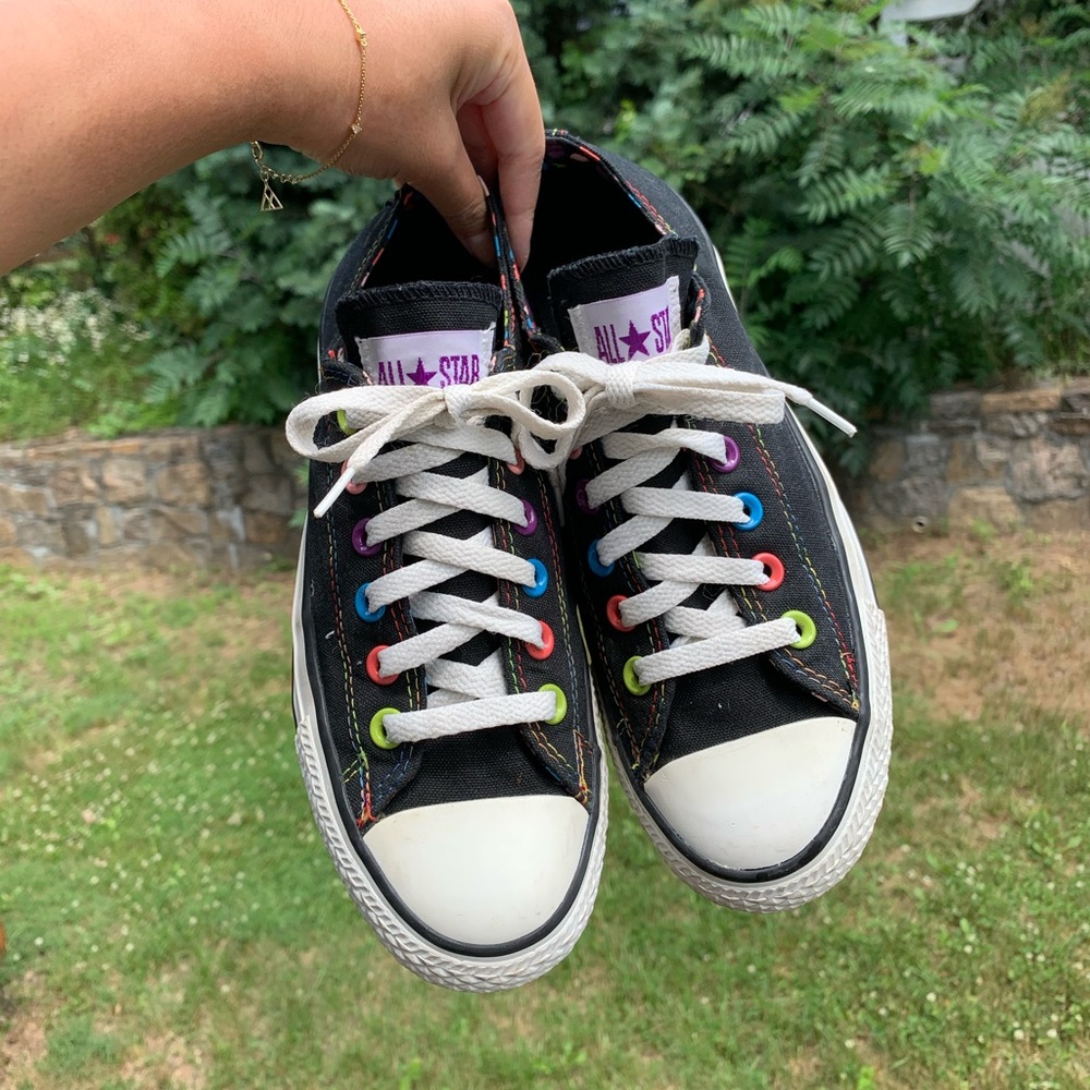 Black converse